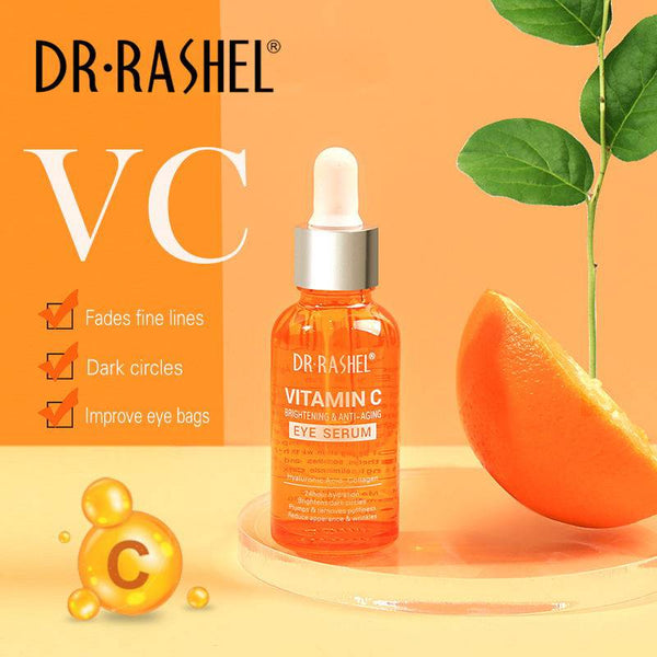 Dr Rashel Vitamin C Eye Serum for Brightening and Anti-Aging Benefits - MAT Beauty