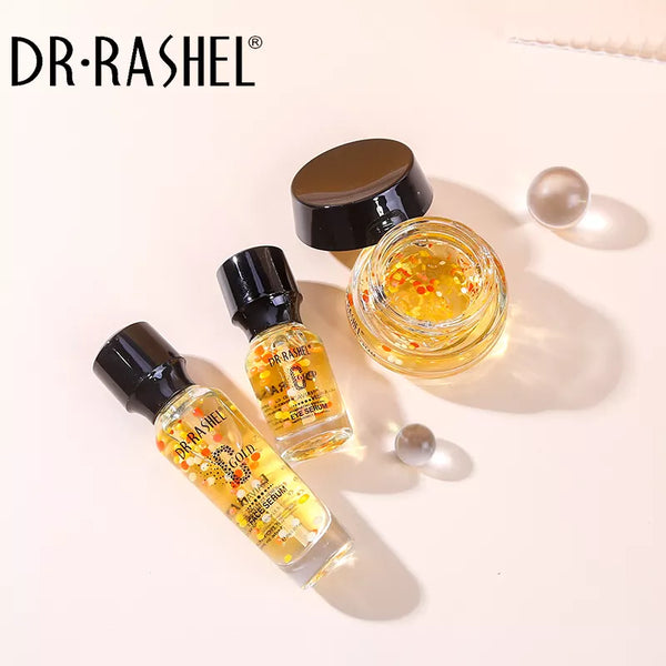 Dr Rashel Gold Caviar Collagen Anti-Wrinkle Firming Series Pack Of 3 - MAT Beauty