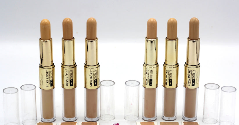 Miss Rose 2 In 1 Liquid Concealer & Concealer Stick - Ultimate Miss Rose Concealer 2 In 1 Solution - MAT Beauty