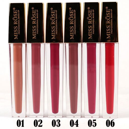 Miss Rose Matte Liquid Lip Gloss in Gold - Long-Lasting and Vibrant Finish - MAT Beauty