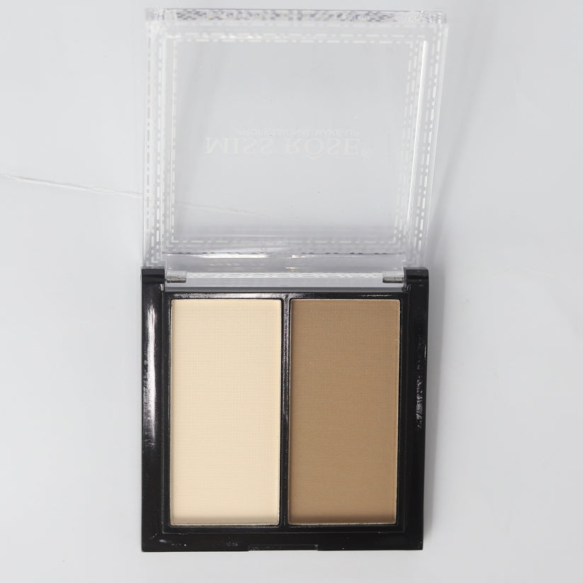 Miss Rose Contour Duo for Flawless Contouring - 2 Color Set - MAT Beauty