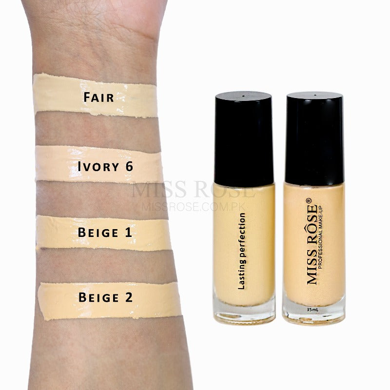 Miss Rose Foundation for Lasting Perfection and a Flawless Finish - MAT Beauty