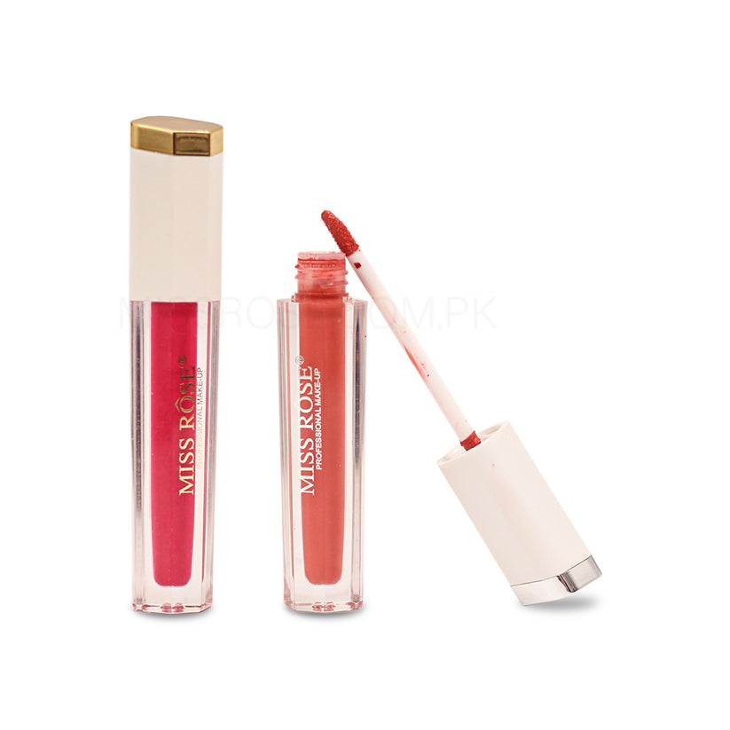 Miss Rose Matte Lip Gloss - Super Lasting Formula for All-Day Wear - MAT Beauty