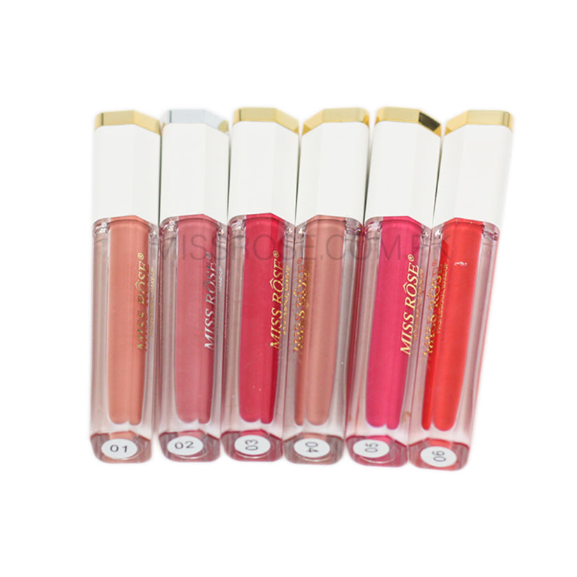 Miss Rose Matte Lip Gloss - Super Lasting Formula for All-Day Wear - MAT Beauty