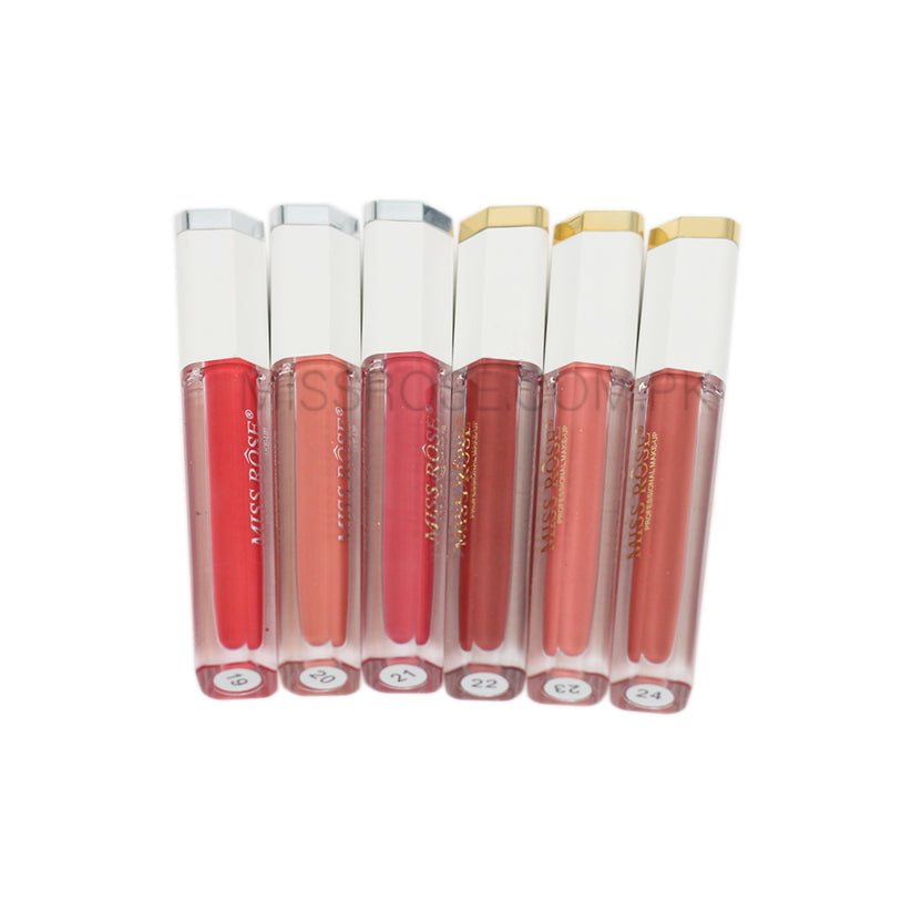 Miss Rose Matte Lip Gloss - Super Lasting Formula for All-Day Wear - MAT Beauty