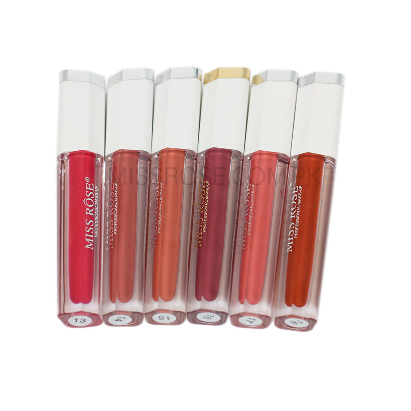 Miss Rose Matte Lip Gloss - Super Lasting Formula for All-Day Wear - MAT Beauty