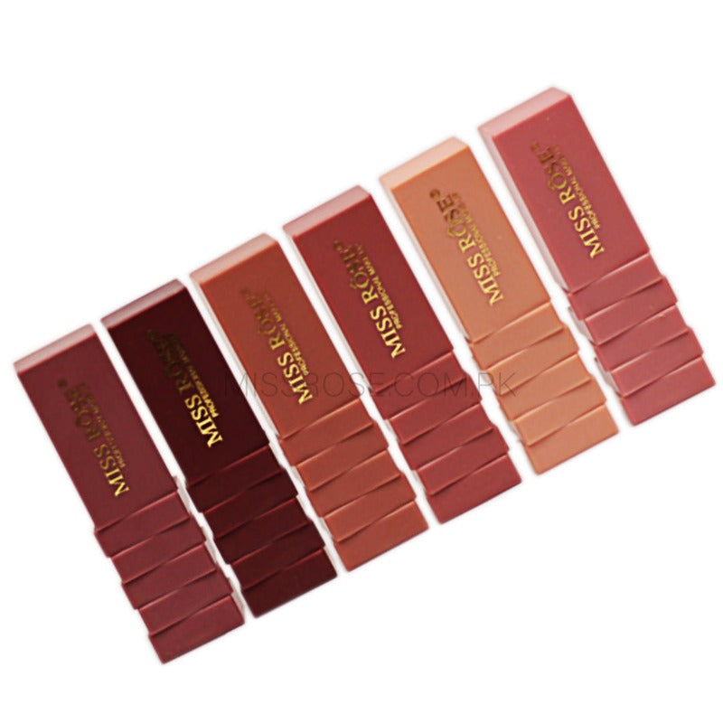 Miss Rose Smirk Lipstick - Bold Color with Long-Lasting Shine - MAT Beauty