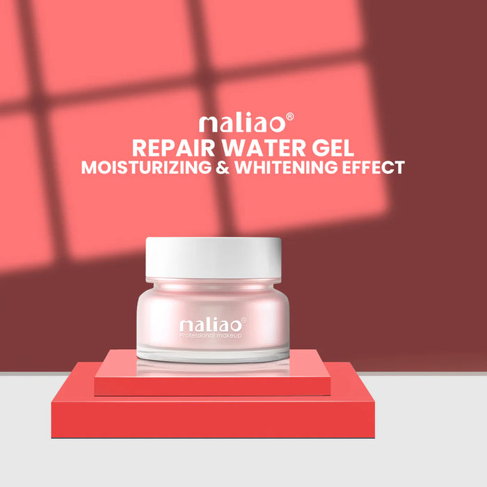 Maliao Repair Water Gel Moisturizer - Hydrating & Whitening Face Gel for All Skin Types, Lightweight & Non-Greasy, 50g - MAT Beauty
