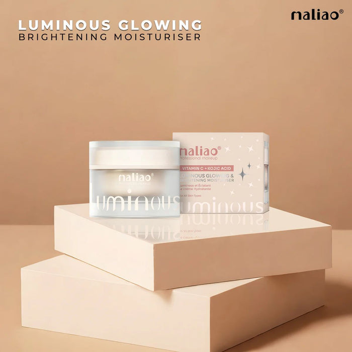 Maliao Vitamin C Kojic Acid Moisturizer – Brightening Dark Spot Corrector for Radiant Glow, 50g - MAT Beauty