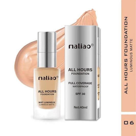 Maliao SPF30 Foundation - Luminous Matte, Full Coverage, Waterproof for Ultimate Radiance - MAT Beauty