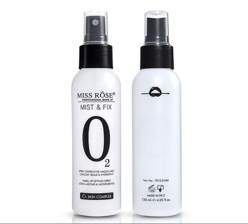 Miss Rose O2 Mist & Fix Setting Spray - Flawless Makeup Finish with Miss Rose Setting Spray - MAT Beauty