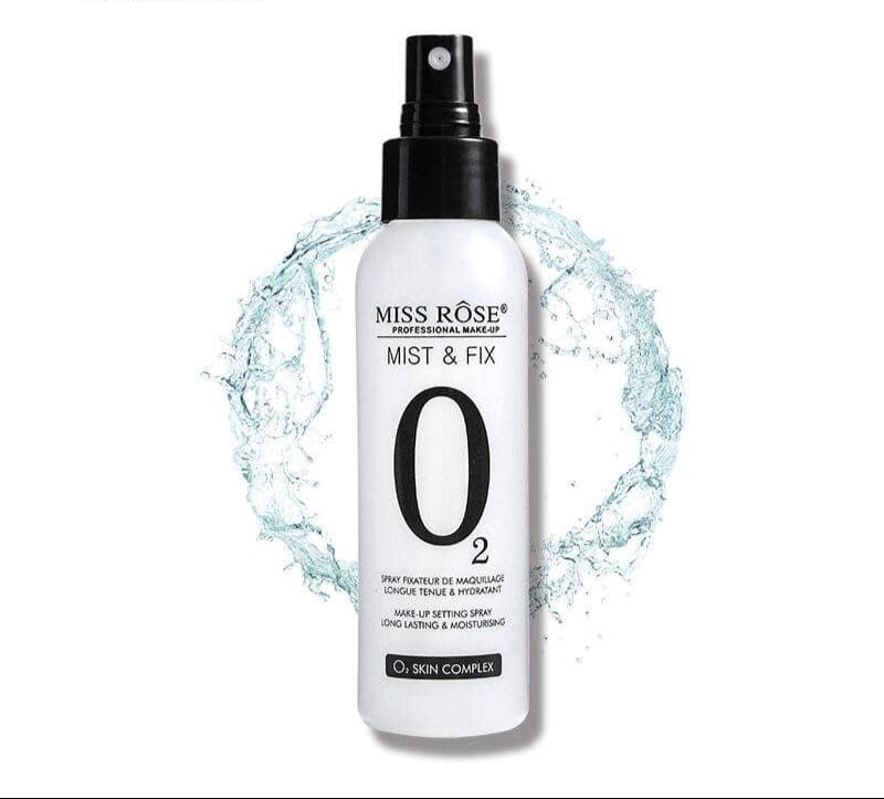Miss Rose O2 Mist & Fix Setting Spray - Flawless Makeup Finish with Miss Rose Setting Spray - MAT Beauty