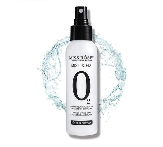 Miss Rose O2 Mist & Fix Setting Spray - Flawless Makeup Finish with Miss Rose Setting Spray - MAT Beauty