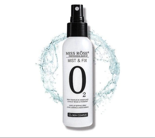 Miss Rose O2 Mist & Fix Setting Spray - Flawless Makeup Finish with Miss Rose Setting Spray - MAT Beauty