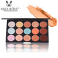 Miss Rose Concealer Palette - 15 Colours Contour and Conceal Makeup Cream - MAT Beauty