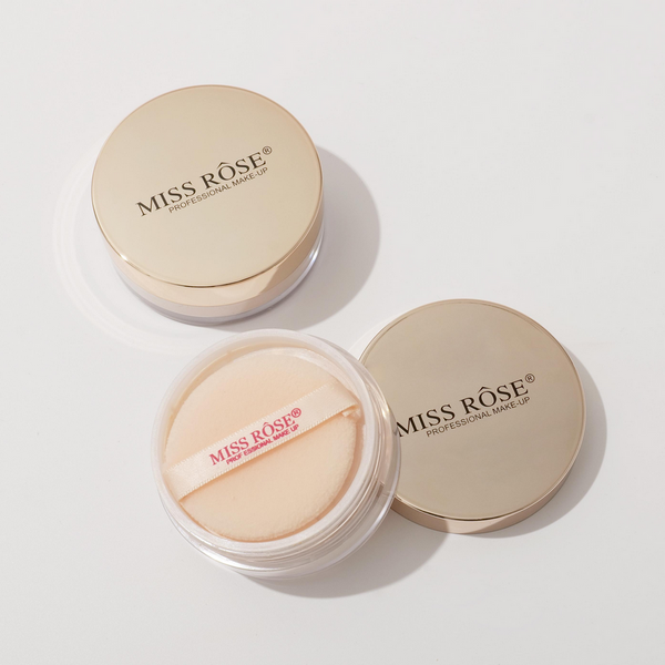 Miss Rose Luxury Gold Matte Setting Powder - Perfect Finish with Miss Rose Setting Powder - MAT Beauty