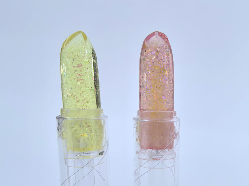 Miss Rose Glitter Jelly Balm for Luminous and Hydrated Lips - MAT Beauty