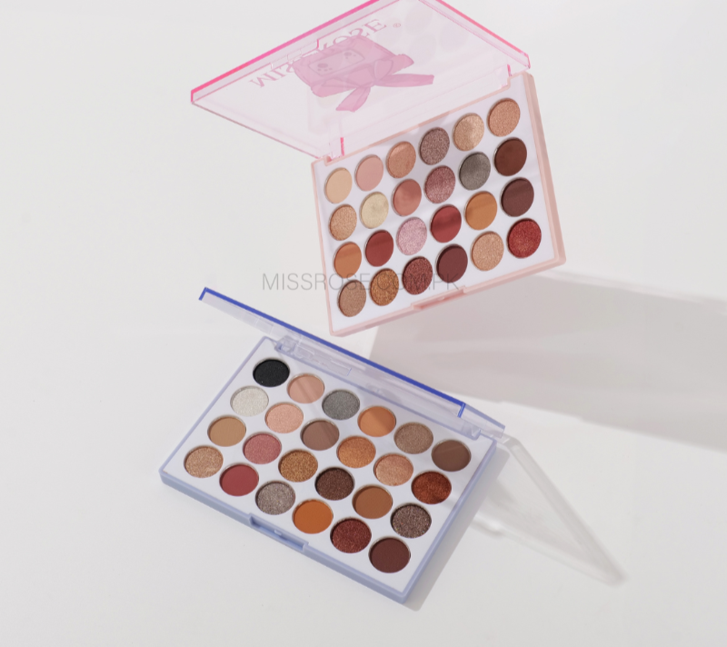 Miss Rose Eyeshadow Palette - 24 Colors for Stunning Looks - MAT Beauty