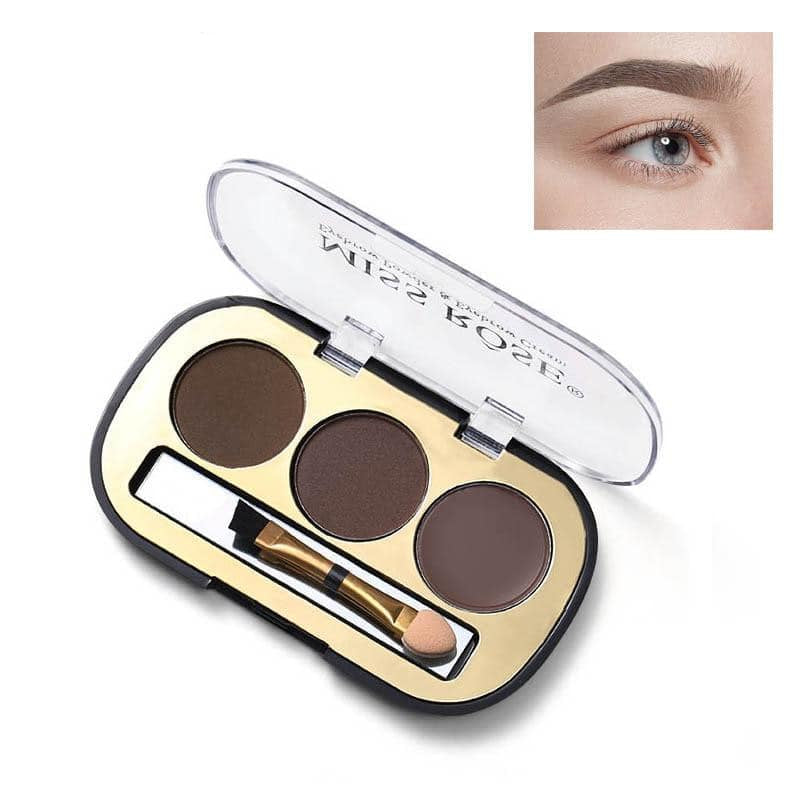 Miss Rose Eyebrow Powder in 3 Colors for Perfectly Defined Brows - MAT Beauty