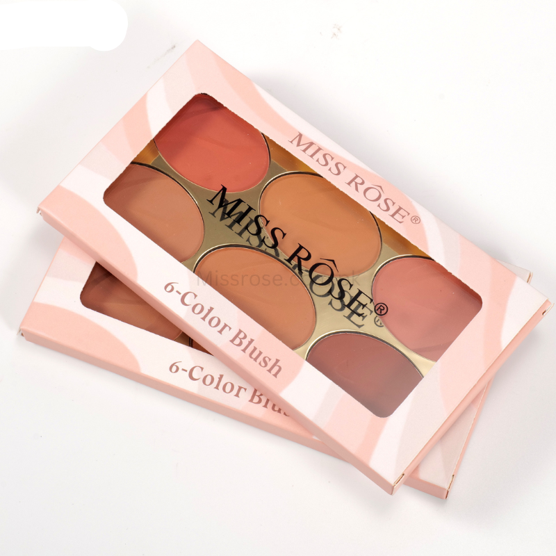Miss Rose Face Kit - 6 Color Set for a Flawless Makeup Finish - MAT Beauty