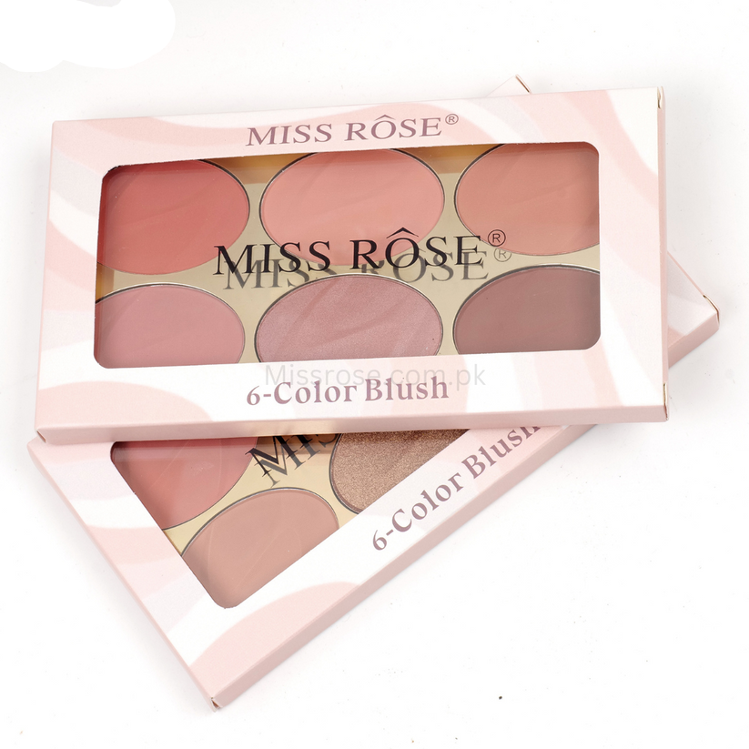 Miss Rose Face Kit - 6 Color Set for a Flawless Makeup Finish - MAT Beauty