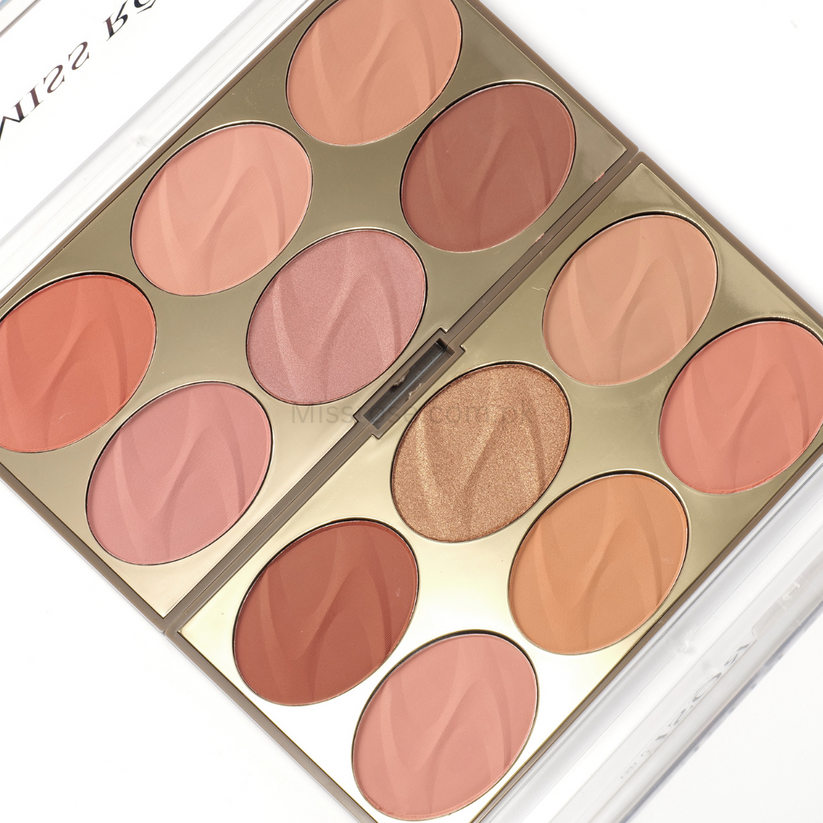 Miss Rose Face Kit - 6 Color Set for a Flawless Makeup Finish - MAT Beauty