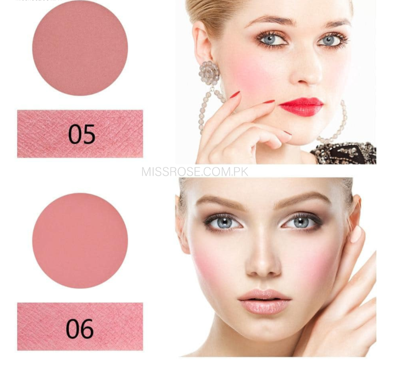 Miss Rose Blush Palette - 8 Color Blush Palette for Radiant Cheeks - MAT Beauty