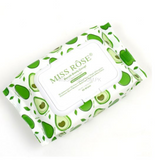 Miss Rose Avocado Facial Wipes for Effortless Cleansing and Radiant Skin - MAT Beauty