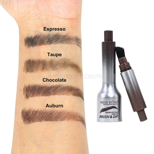 Miss Rose Brow Fection Eyebrow Gel with Angled Brush for Perfect Brows - MAT Beauty