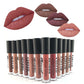 MISS ROSE Matte Lip Gloss Black - Long-Lasting, Rich Pigment Formula - MAT Beauty
