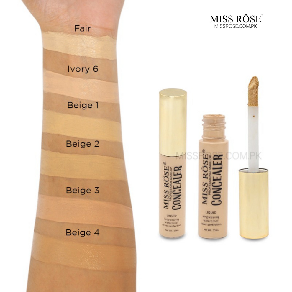 Miss Rose Hydrating Concealer - Perfect Cover 24H for Flawless Skin - MAT Beauty
