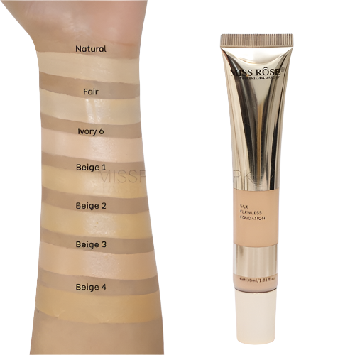 Miss Rose Flawless Foundation - Achieve Enhanced Skin Perfection for a Radiant Glow - MAT Beauty