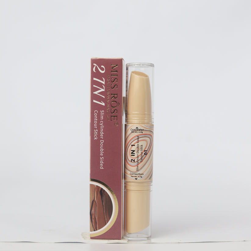 Miss Rose Contour Plus Concealer Stick for Flawless Coverage - Perfect Your Look with Miss Rose Concealer Stick - MAT Beauty