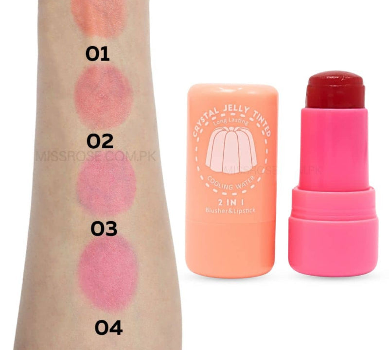 Miss Rose Cooling Water Jelly Tint - Refreshing Hydration and Vibrant Color for Your Lips - MAT Beauty
