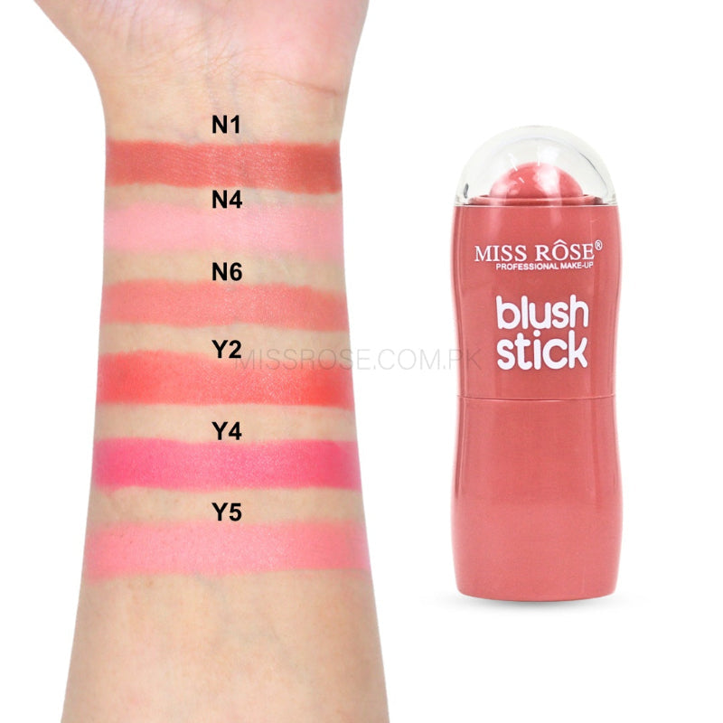 Miss Rose Cream Blush Stick for Radiant and Natural Glow - MAT Beauty