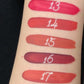 MISS ROSE Matte Lip Gloss Black - Long-Lasting, Rich Pigment Formula - MAT Beauty