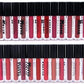 MISS ROSE Matte Lip Gloss Black - Long-Lasting, Rich Pigment Formula - MAT Beauty
