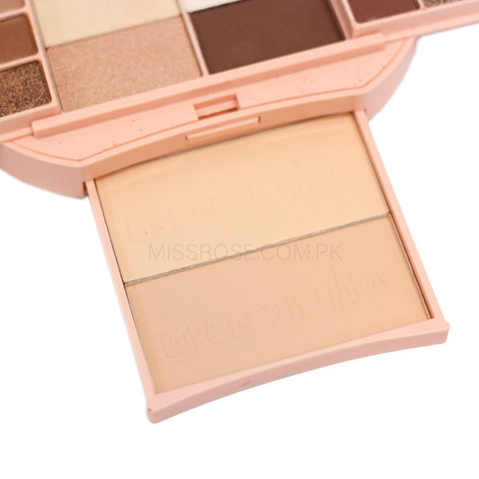 Miss Rose Makeup Kit - Portable Beauty Essentials for On-the-Go Glamour - MAT Beauty