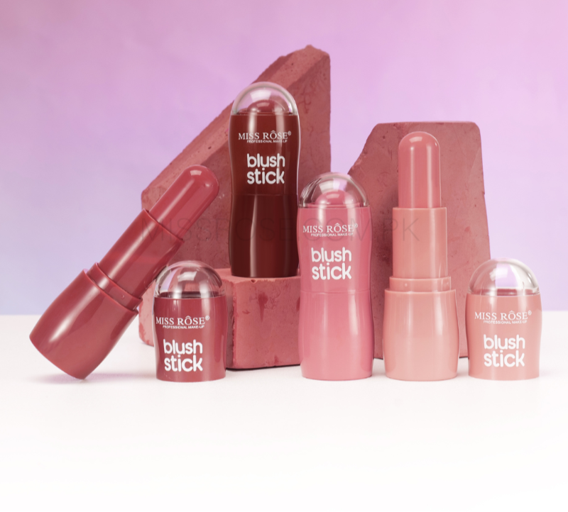 Miss Rose Cream Blush Stick for Radiant and Natural Glow - MAT Beauty