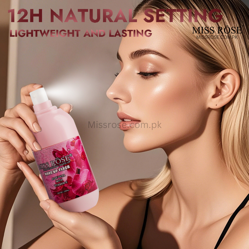 Miss Rose Makeup Fixer for Long-Lasting Beauty and Freshness - MAT Beauty