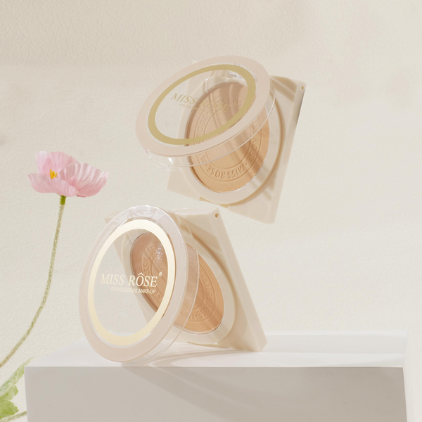 Miss Rose Compact Powder for a Flawless Matte Finish - MAT Beauty