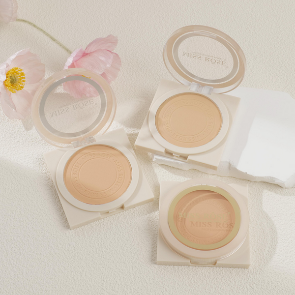 Miss Rose Compact Powder for a Flawless Matte Finish - MAT Beauty