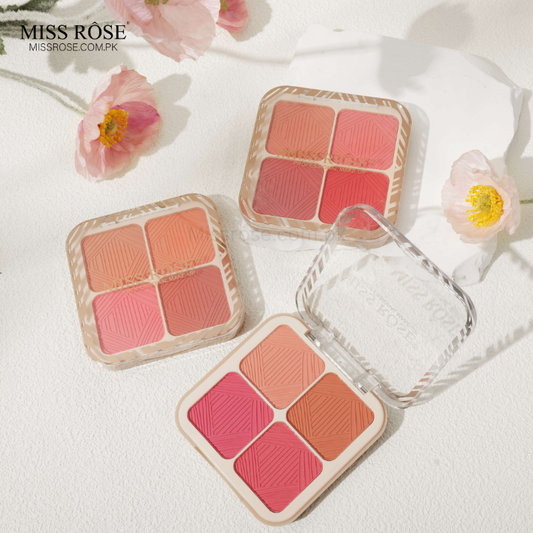 Miss Rose Flushed Pink Blush for a Natural Radiant Glow - MAT Beauty