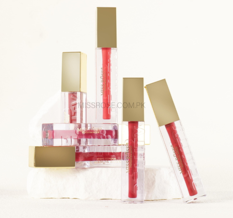 Miss Rose Lip Gloss - Golden Gleam Beauty for Luscious Lips - MAT Beauty