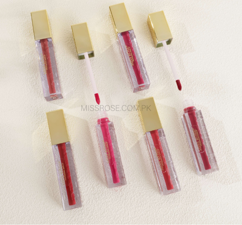 Miss Rose Lip Gloss - Golden Gleam Beauty for Luscious Lips - MAT Beauty