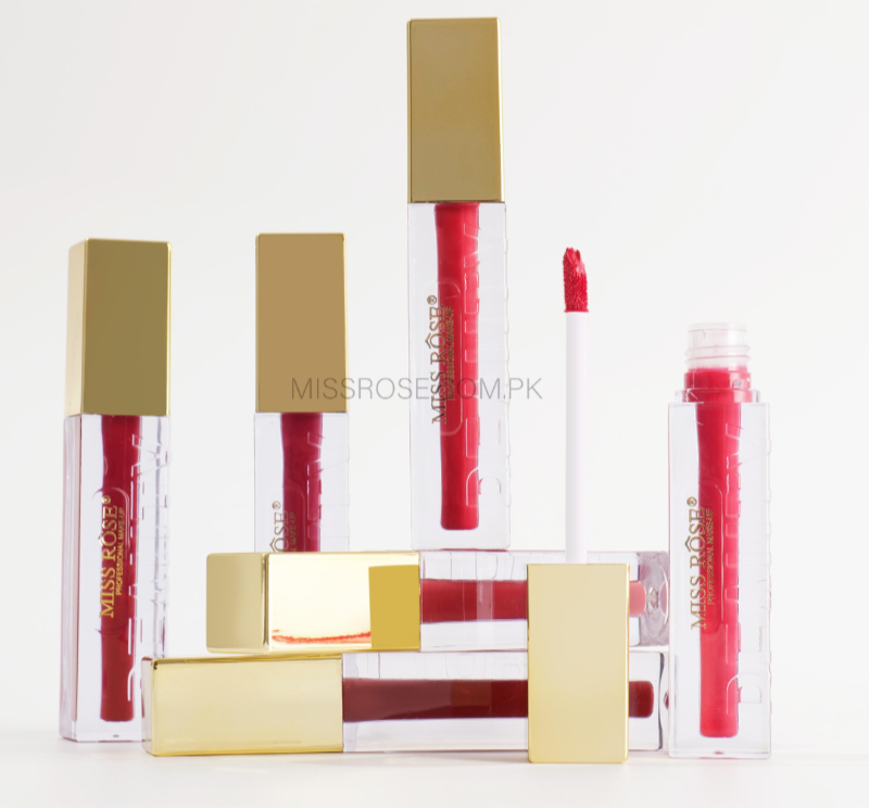 Miss Rose Lip Gloss - Golden Gleam Beauty for Luscious Lips - MAT Beauty