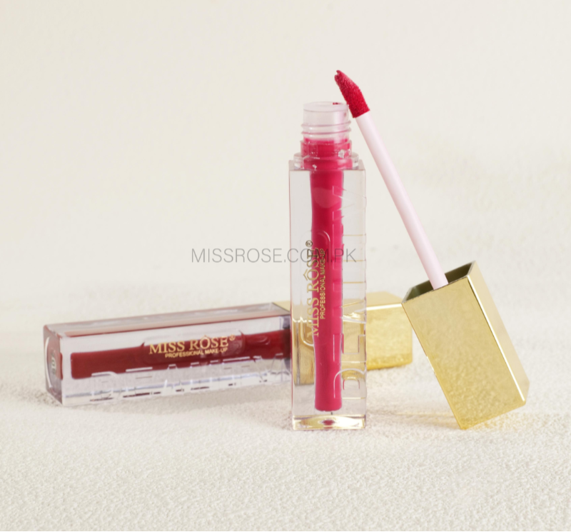 Miss Rose Lip Gloss - Golden Gleam Beauty for Luscious Lips - MAT Beauty