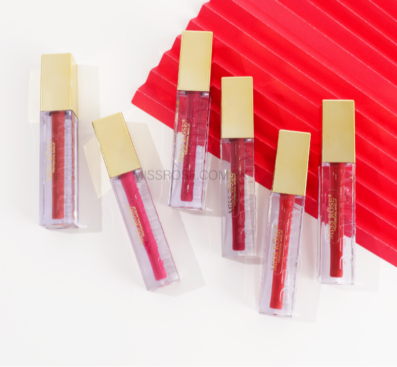 Miss Rose Lip Gloss - Golden Gleam Beauty for Luscious Lips - MAT Beauty