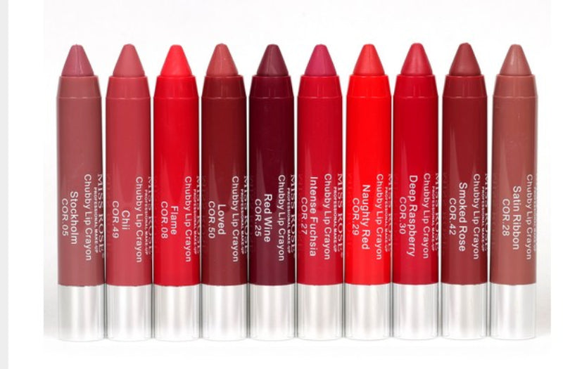 Miss Rose Matte Lip Crayon for Long-Lasting, Vibrant Color - MAT Beauty