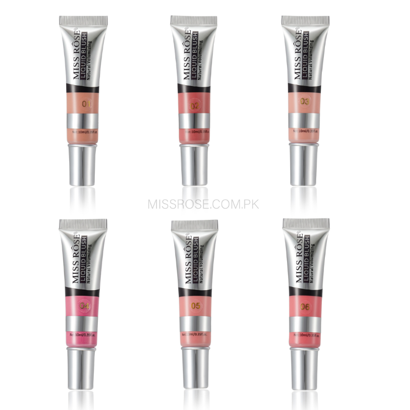 Miss Rose Liquid Blush - Long-lasting Vibrant Liquid Blush for Flawless Cheeks - MAT Beauty